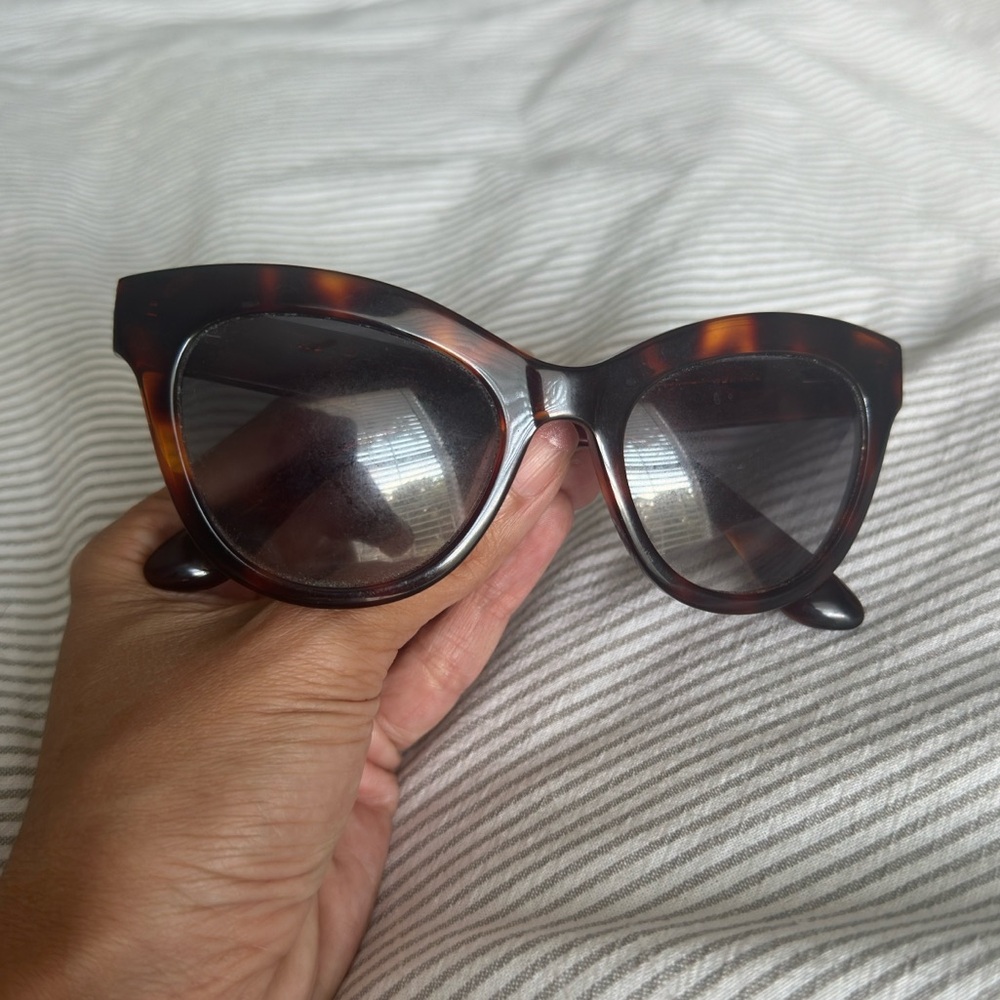 Marc by Marc Jacobs tortoise cat eye sunglasses